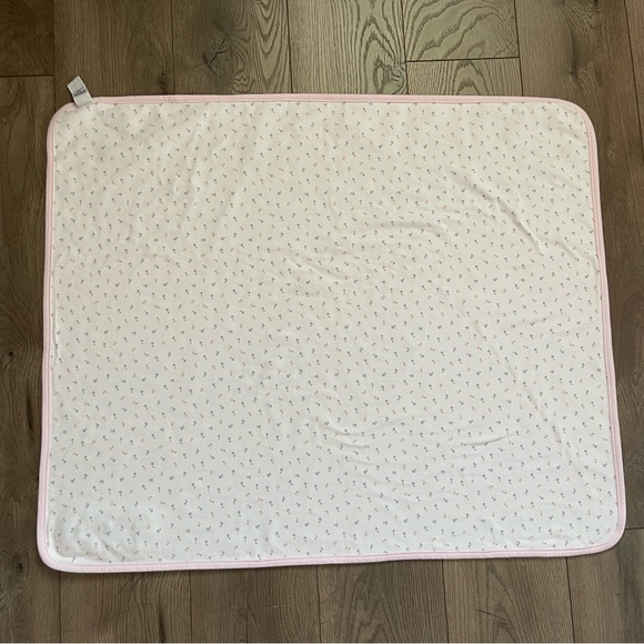 Vintage Gymboree 2001 Pretty in Pink Floral Baby Blanket - Picture 4 of 10